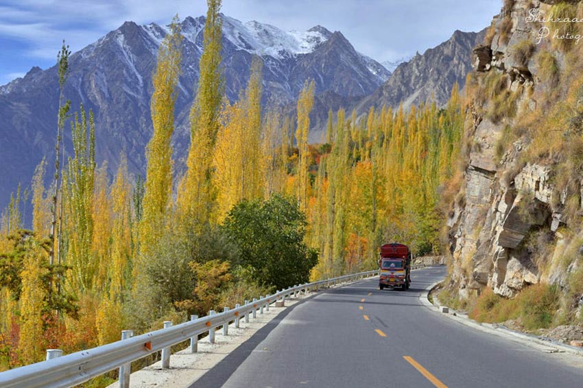 mountain pass in Northern Pakistan