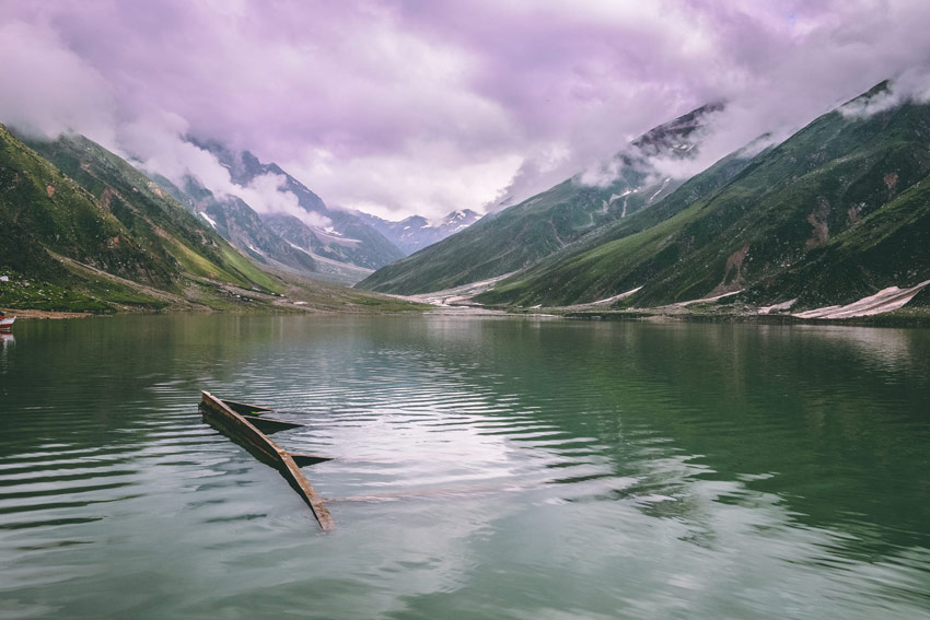 lake in Gilgit, Pakistan