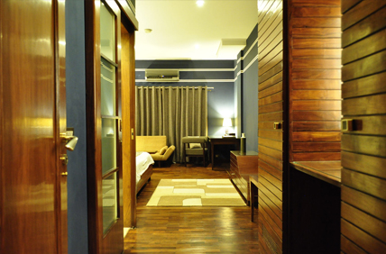 image of a hotel room interior
